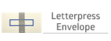Letterpress Envelope
